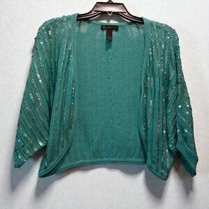 Sequin Knit Shrug